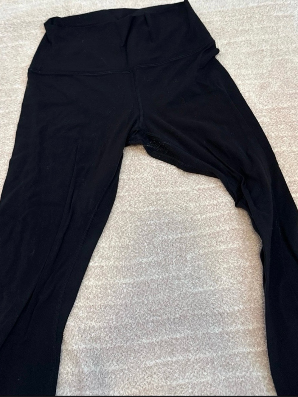 lululemon athletica Black High-Waist Leggings